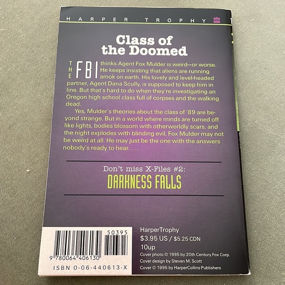 Two X-Files paperback novels - Picture 3 of 5